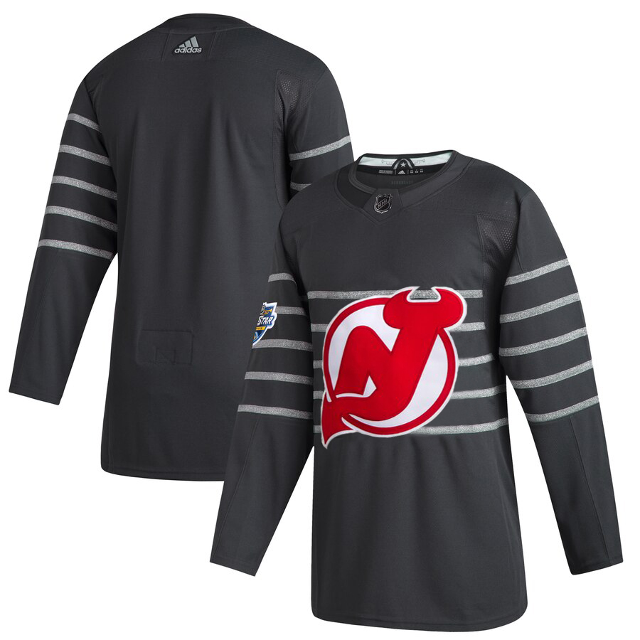 Cheap Men New Jersey Devils Adidas Gray 2020 NHL All Star Game Authentic Jersey